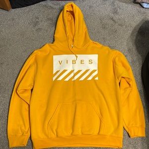 Orange/Yellow Vibes Hoodie | Men’s Large
